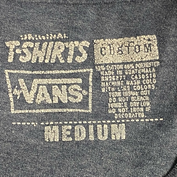 Vans T-Shirt - Men’s Medium - Picture 3 of 4